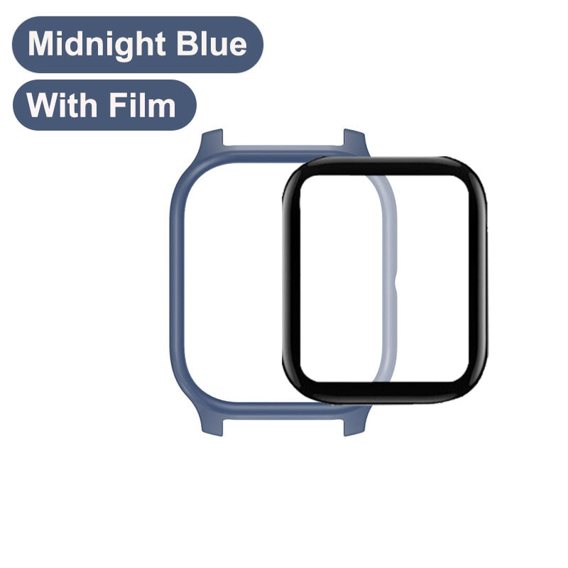 Amazfit GTS Case protector with Film for Xiaomi amazfit GTS Glass Accessories Bumper Screen Protection Protective Shell Case