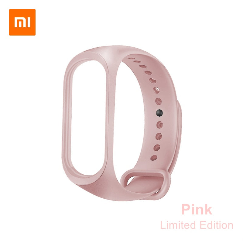 Xiaomi Mi Band 4 NFC Original Wrist Strap TPU Black Blue Orange Wine-red Pink Mi Band 3 4 Charging Cable Smart Accessories