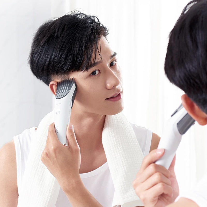 Xiaomi Mijia Electric Hair Clipper Xiaomi Home Men Hair Cutter Trimmer Barber Professional Ultra-thin Ceramic Blade USB