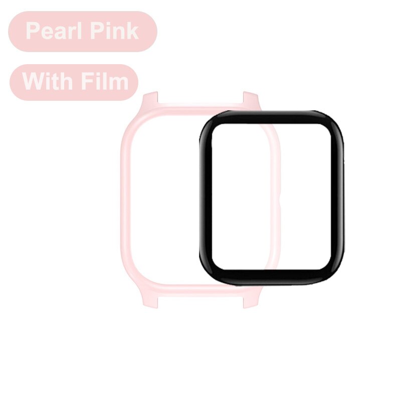 Amazfit GTS Case protector with Film for Xiaomi amazfit GTS Glass Accessories Bumper Screen Protection Protective Shell Case