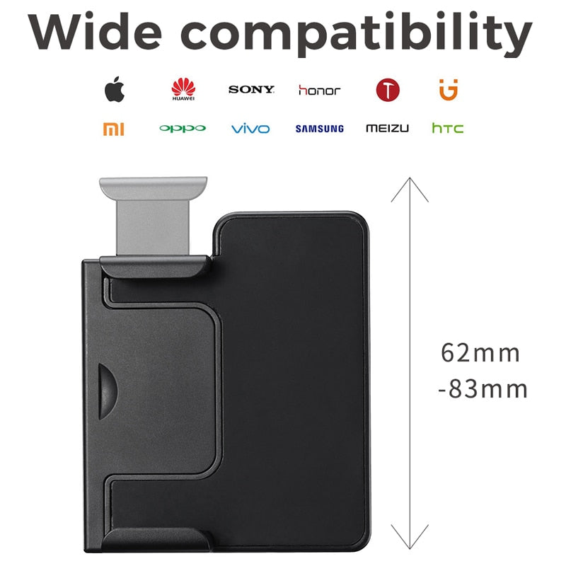 ULANZI CapGrip Wireless Bluetooth Phone Clamp With Remote Controller Handle Grip Selfie Clamp For iPhone 13 12 12Pro Max Samsung
