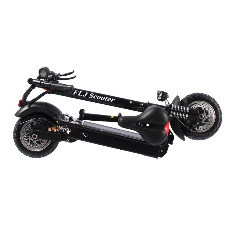 FLJ 2400W Adult Electric Scooter with seat foldable hoverboard fat tire electric kick scooter e scooter