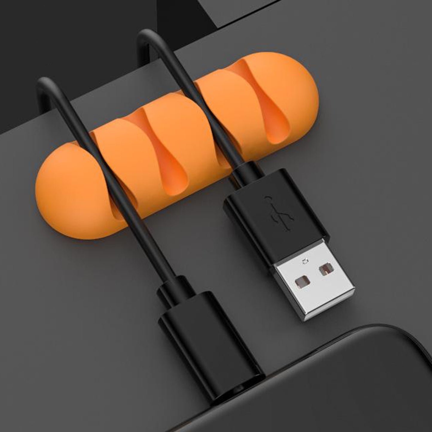Desktop Cable Clips Tidy Management Wire Organizer Winder Self Adhesive Organizing Home Office Mouse USB PC Charging 4 5 7 Slots