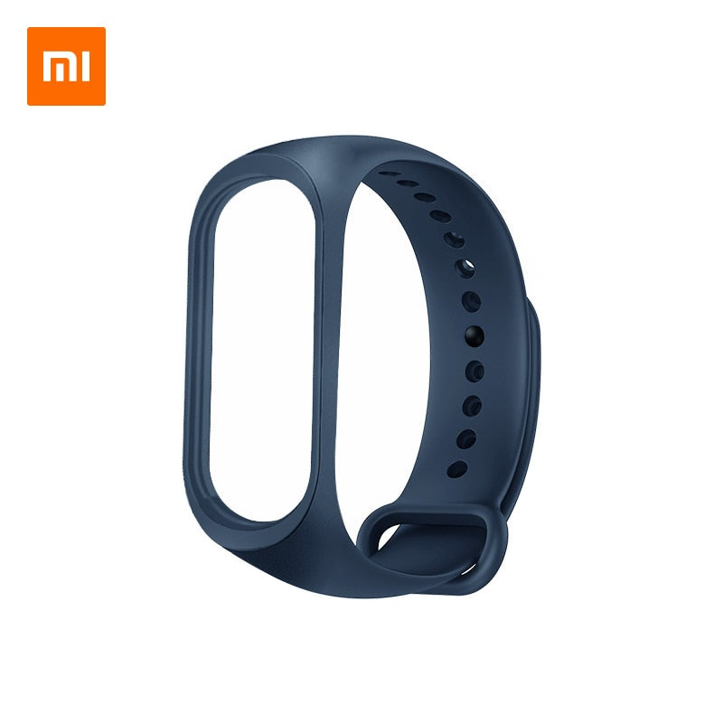 Xiaomi Mi Band 4 NFC Original Wrist Strap TPU Black Blue Orange Wine-red Pink Mi Band 3 4 Charging Cable Smart Accessories