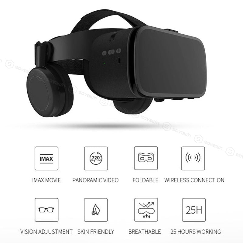 Original BOBOVR Z5 Update BOBO VR Z6 3D Glasses Virtual Reality Binocular Stereo VR Headset Helmet For iPhone Android