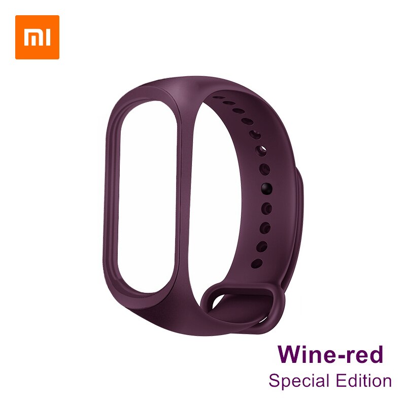 Xiaomi Mi Band 4 NFC Original Wrist Strap TPU Black Blue Orange Wine-red Pink Mi Band 3 4 Charging Cable Smart Accessories