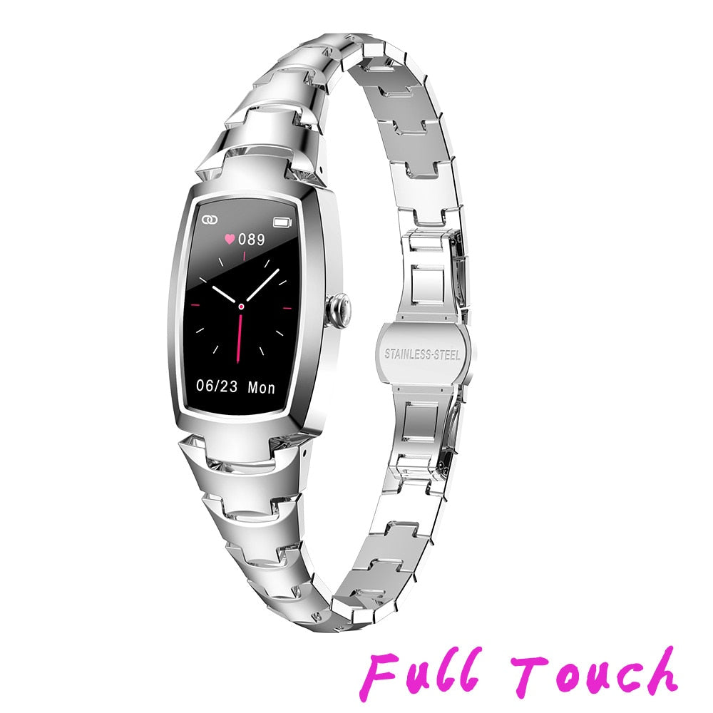 696 H8 women Smart Bracelet Wristband Blood Pressure Heart Rate Monitor Fitness Tracker Waterproof Smart Band Female Smartwatch