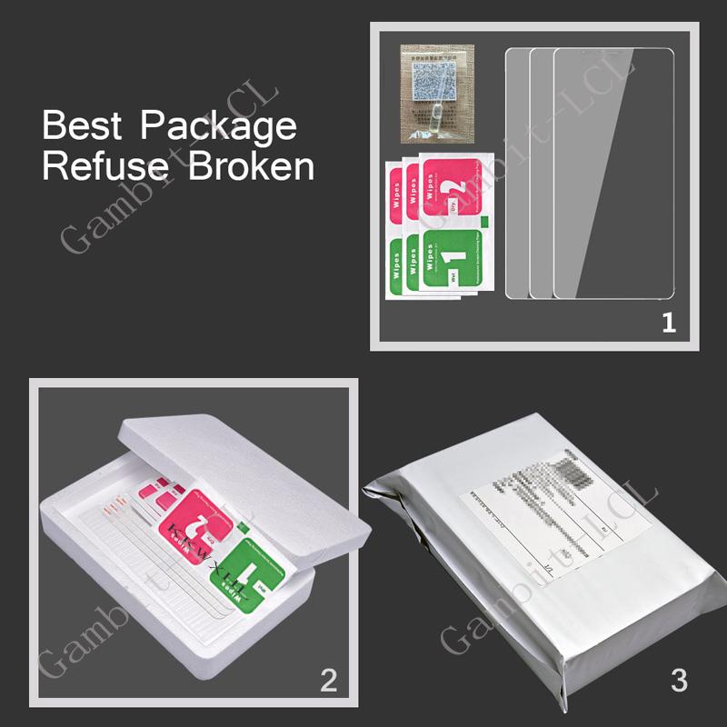 3Pcs Protection Glass For Xiaomi Poco F3 M3 Pro 5G X2 X3 GT C3 F2 M2 M3 NFC F1 Tempered Screen Protective Protector Cover Film