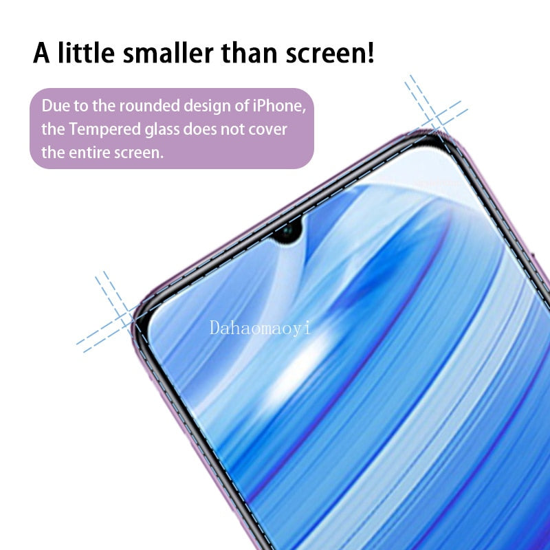 Vidrio Protector para Xiaomi Redmi Note 10, 11, 12 Pro, 5G, 9, 8, 7, 8T, 9S, 11S, 10S, Protector de pantalla en Redmi 9, 9T, 8T, 9C, 8A, 7A, 3 uds.
