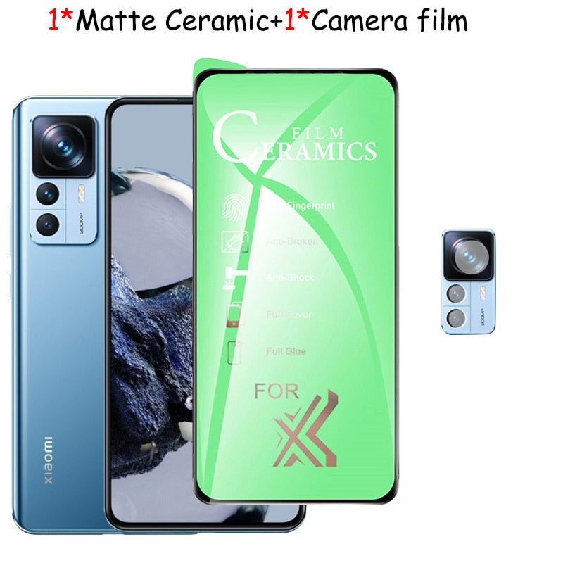 HD Ceramic, protection for xiaomi 12t Ceramic Film /soft glass for xiaomi 12 t mi 11 lite 5g 11t 10t pro mi 11 lite Ceramic Protective Film for xiaomi12t xiaomi-12t screen protector for xiaomi 12t pro