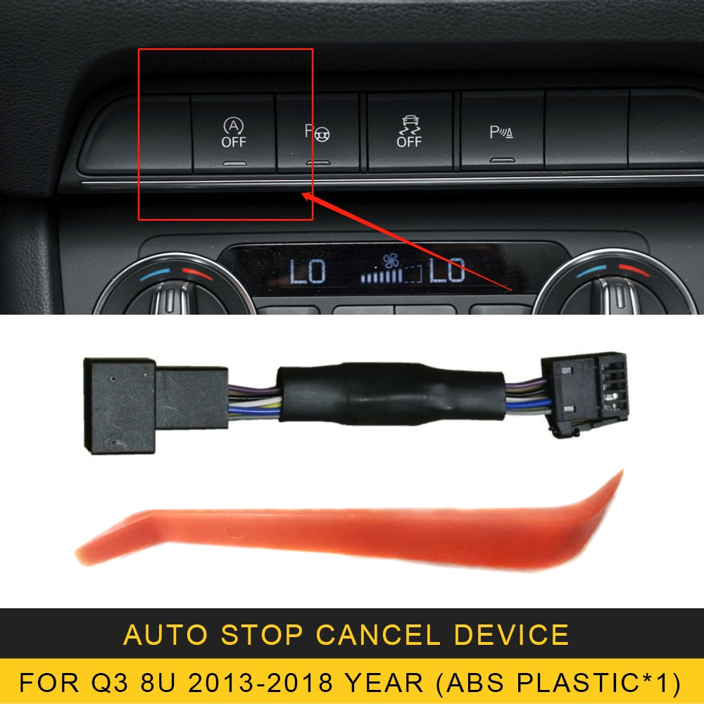 For Audi A4 B9 A5 B9 A3 8V Q5 FY Q3 F3 Q2 Q7 Car Automatic Stop Start Engine System Eliminator Disable Cable Auto Stop Canceller