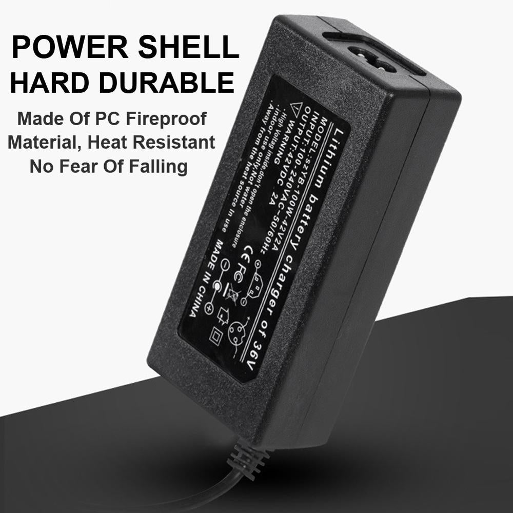 Electric Drive Smart Balance Wheel Charger Self Balancing Scooter Hover Board Battery Adapter for 42V 2A Battery Charger EU Plug
