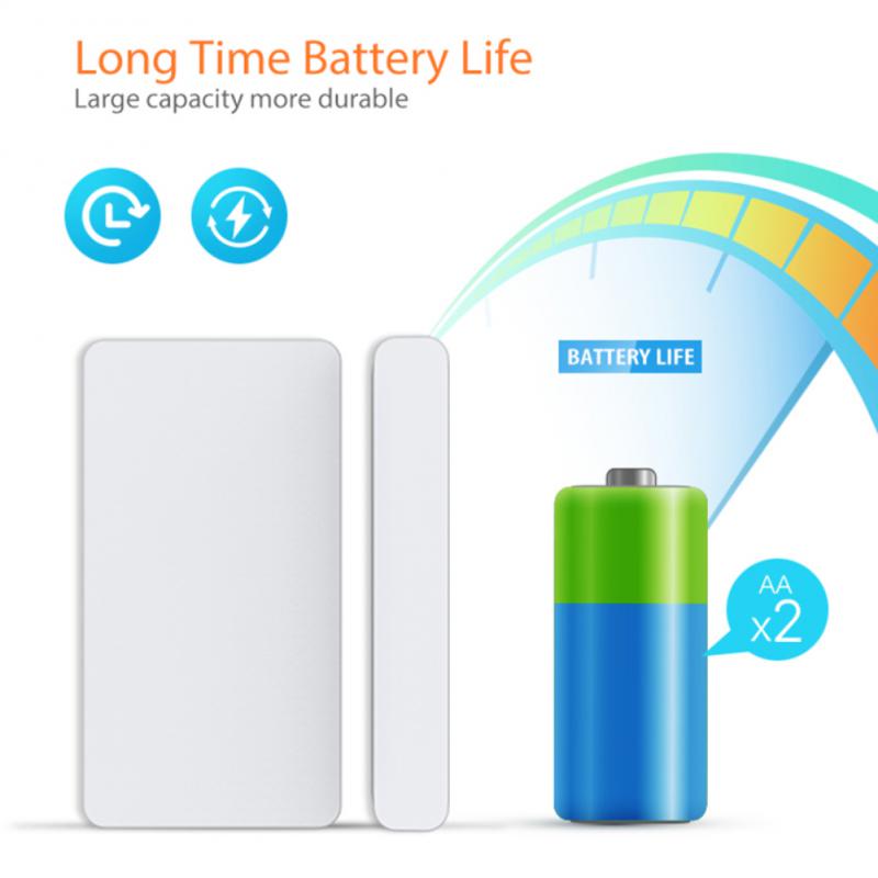 CORUI Tuya ZigBee Window Door Sensor De Porta Deur Open/Gesloten Detector Alexa Google Home Smar Tlife App Casa Inteligente