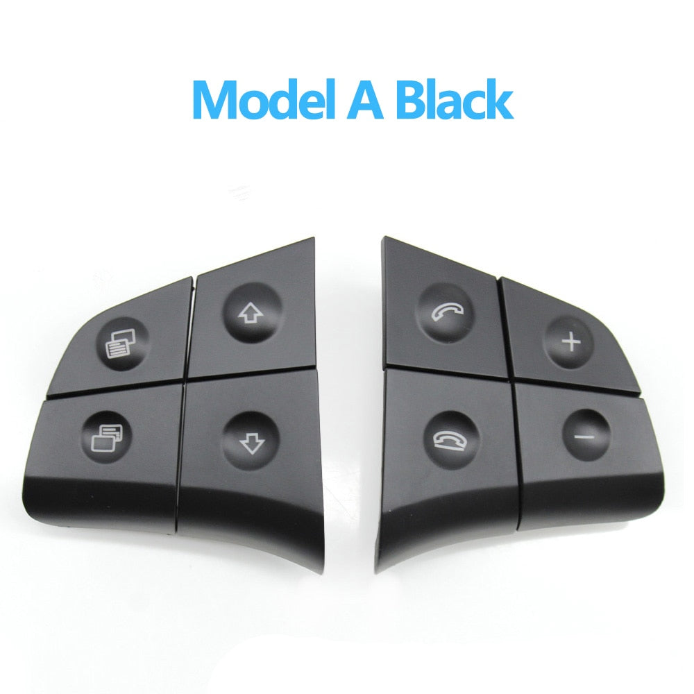 Car Multi-function Steering Wheel Buttons Kit Phone Control Keys For Mercedes Benz W164 W245 W251 ML GL300/350/400/450 2006-2009