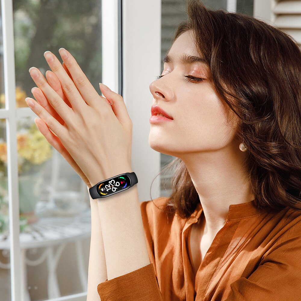 1/2/3/5Pcs 3D Tempered Glass For Xiaomi Mi Band 5 6 7 Screen Protector Glass Watch Protective Film For Mi Band 4 Protection