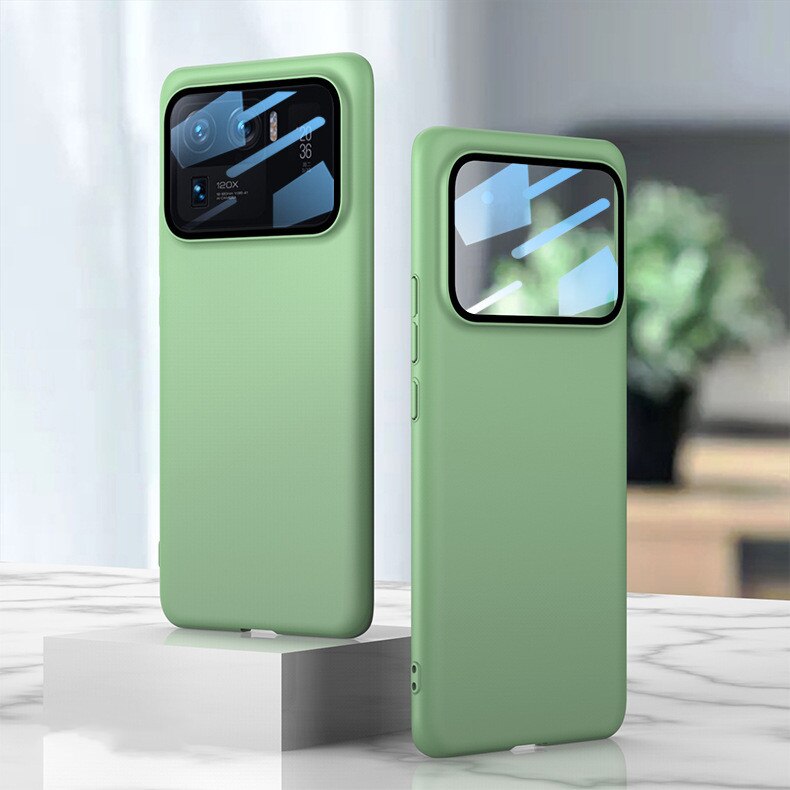 GKK 360 Full Protection Case For Xiaomi 11 Ultra Camera Glass Protection Anti-knock Matte PC Hard Cover For Xiaomi 11 Ultra Case