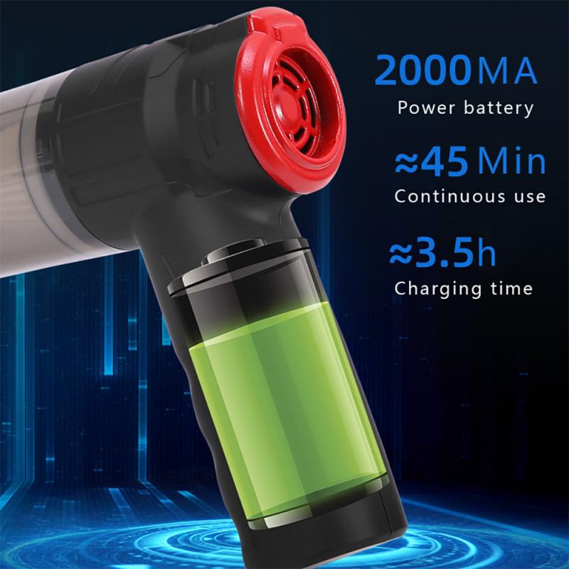16000Pa Car Vacuum Cleaner Wireless Portable Powerful Suction Vacuum Cleaner Handheld Mini Aspiradora Para Auto For Car Interior