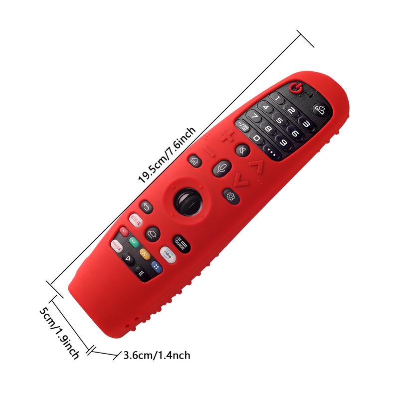 Silicone Case For LG Smart TV Magic AN-MR19BA/MR18BA Remote Control Protective Cover For AN-MR600/MR650A/MR20GA AKB75855501