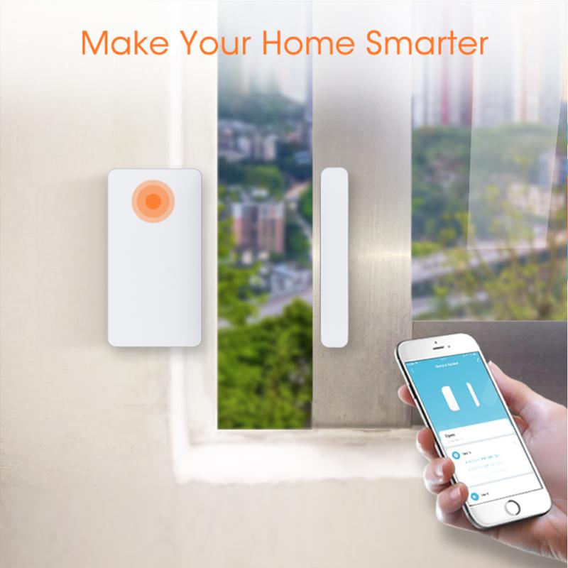 CORUI Tuya ZigBee Window Door Sensor De Porta Deur Open/Gesloten Detector Alexa Google Home Smar Tlife App Casa Inteligente