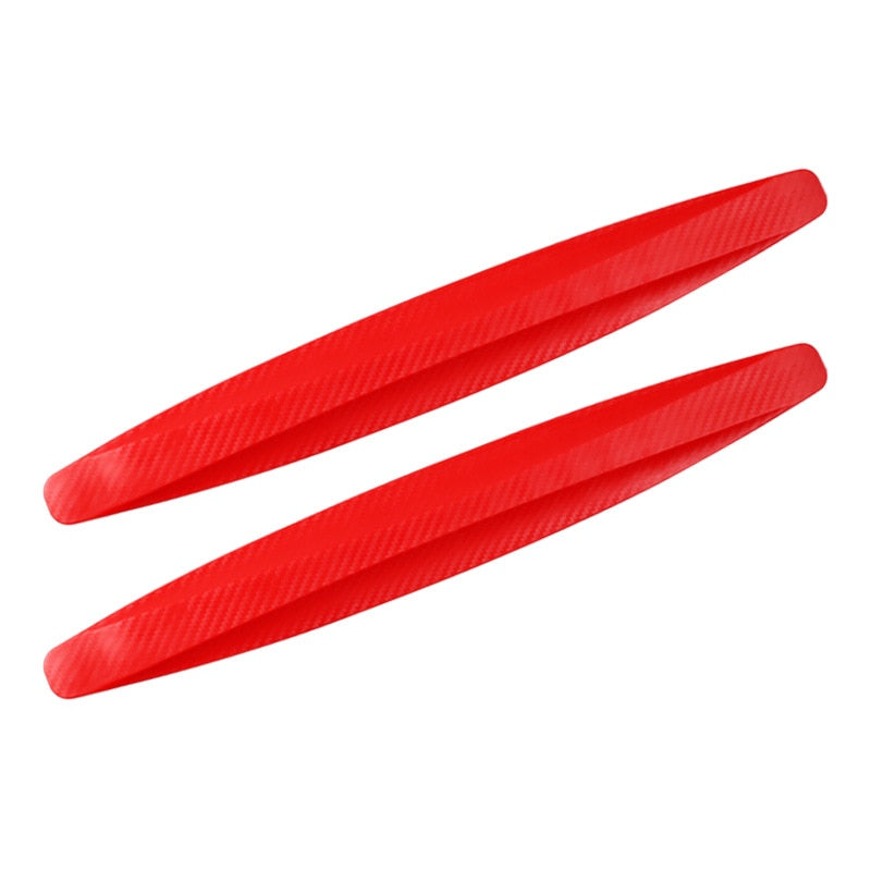 2pcs Car Bumper Protector Strip Guard Corner Protection Strips Scratch Protector Crash Blade Anti-collision Auto Accessories