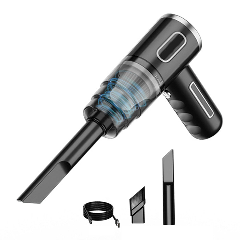 Wireless Car Vacuum Cleaner Car Home Mini Rechargeable Wet Dry Duster for Pet Hair Dust aspiradora sin cable пылесос