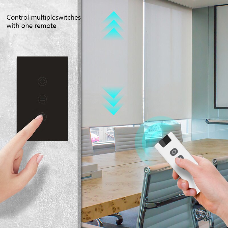 Smart Life WiFi Curtains Blinds Switch Roller Shutter Electric Motor Google Home Alexa Voice Control Domotica Casa Inteligente