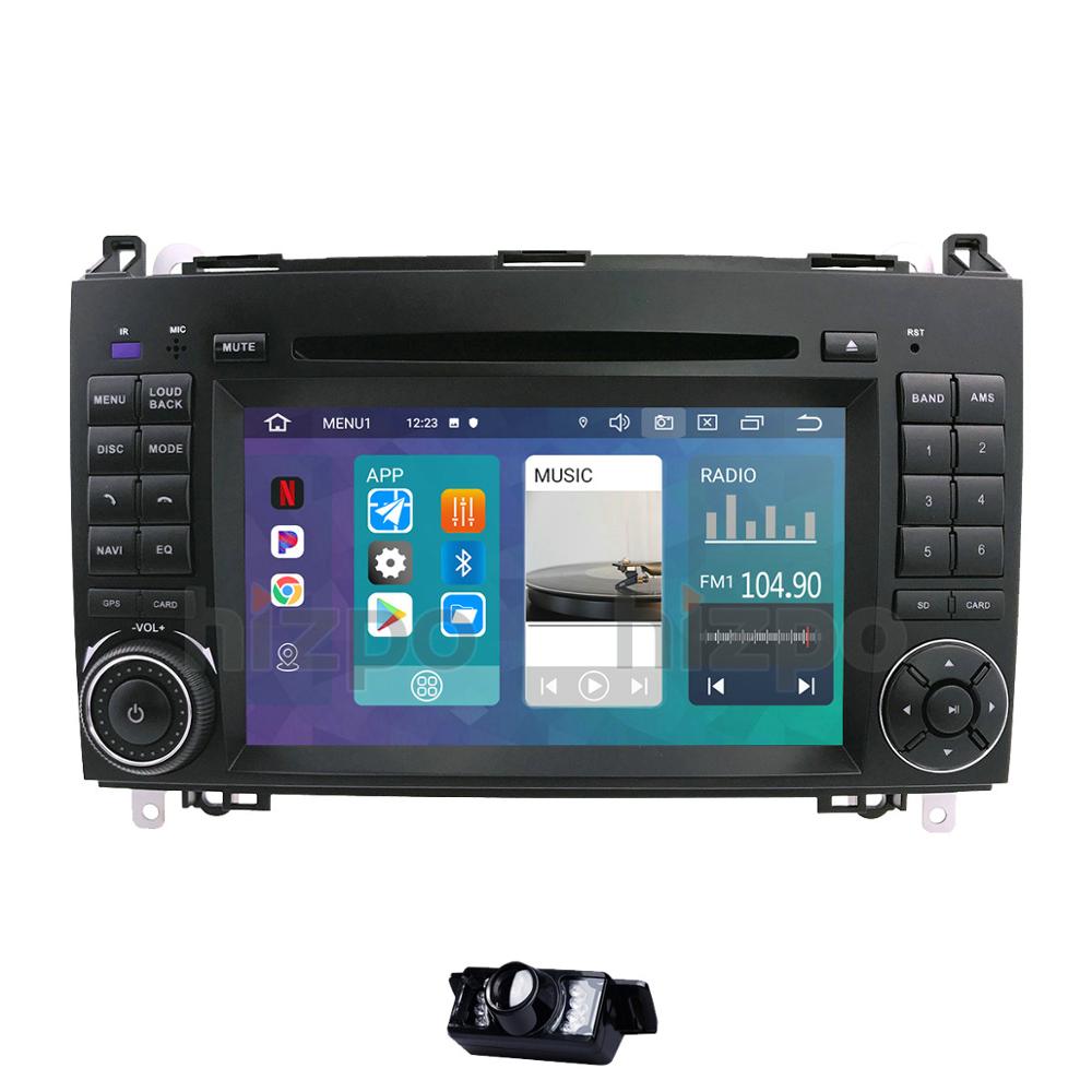 Android 10 IPS Quad Core 1G 16G Multimedia for Mercedes Benz W169 W245 Viano Vito W639 Sprinter W906 DVD RDS SWC DVR OBD2 4GWIFI