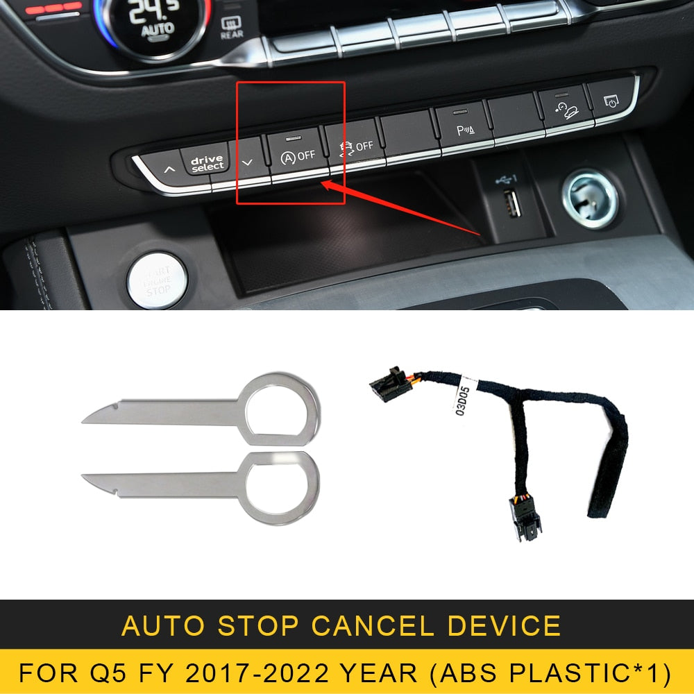 For Audi A4 B9 A5 B9 A3 8V Q5 FY Q3 F3 Q2 Q7 Car Automatic Stop Start Engine System Eliminator Disable Cable Auto Stop Canceller