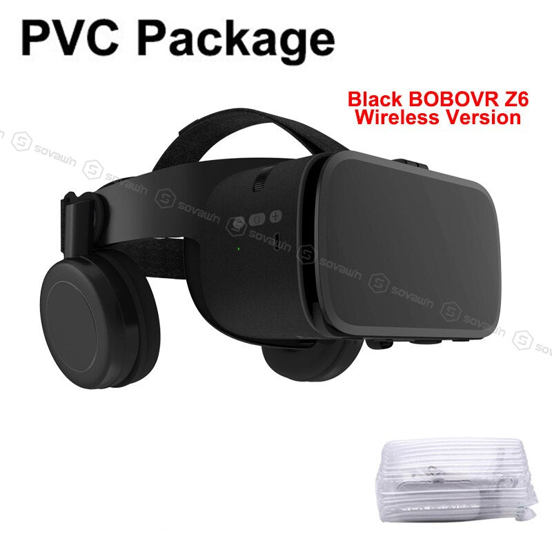 Original BOBOVR Z5 Update BOBO VR Z6 3D Glasses Virtual Reality Binocular Stereo VR Headset Helmet For iPhone Android