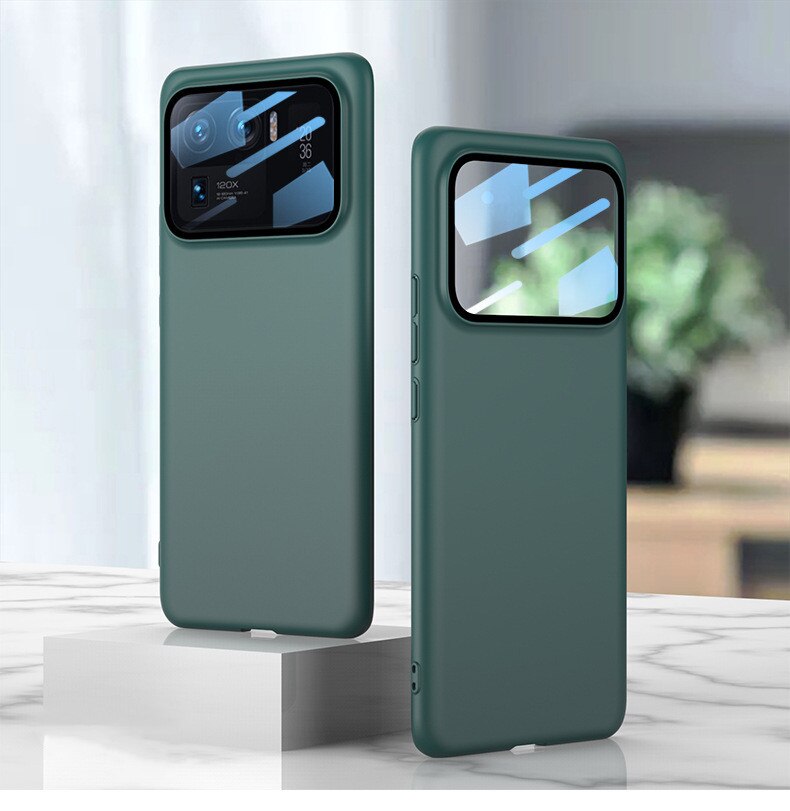 GKK 360 Full Protection Case For Xiaomi 11 Ultra Camera Glass Protection Anti-knock Matte PC Hard Cover For Xiaomi 11 Ultra Case