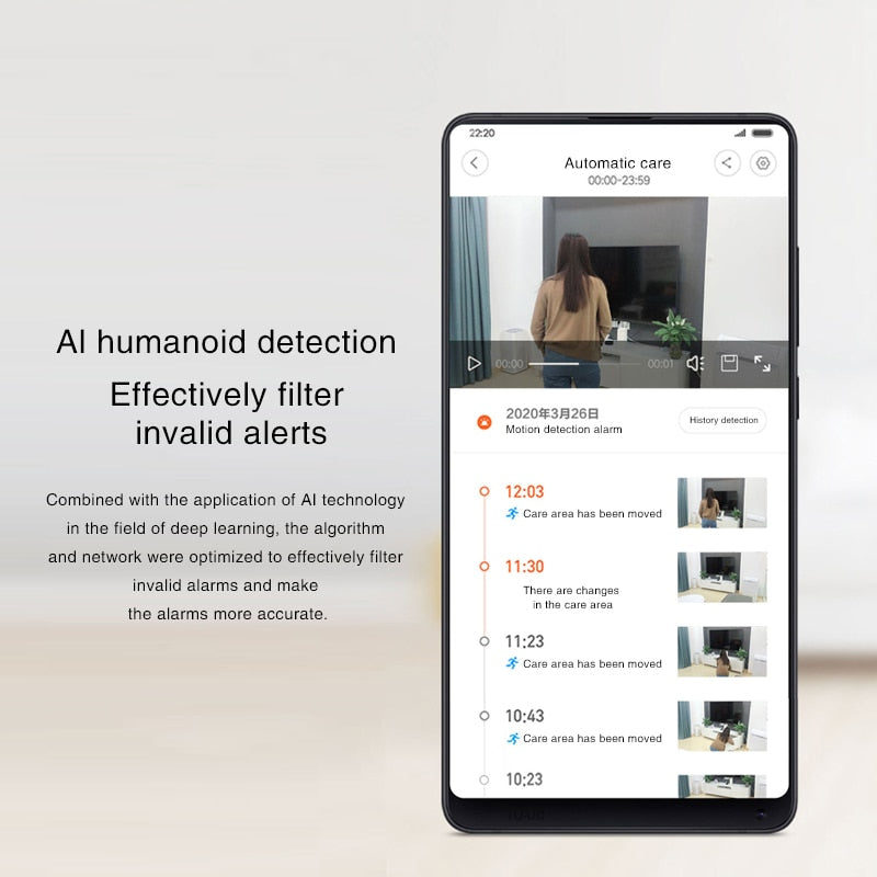 Xiaomi Mijia Mi 2K IP Smart Camera 360 Angle Wireless WiFi Night Vision Video Camera Webcam Camcorder Protect Home Security