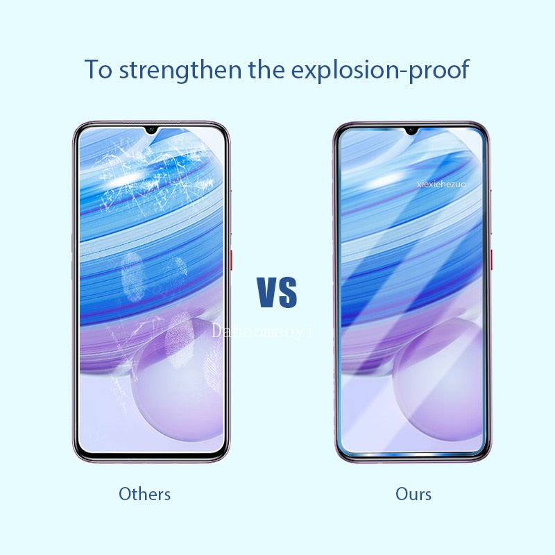 Vidrio Protector para Xiaomi Redmi Note 10, 11, 12 Pro, 5G, 9, 8, 7, 8T, 9S, 11S, 10S, Protector de pantalla en Redmi 9, 9T, 8T, 9C, 8A, 7A, 3 uds.