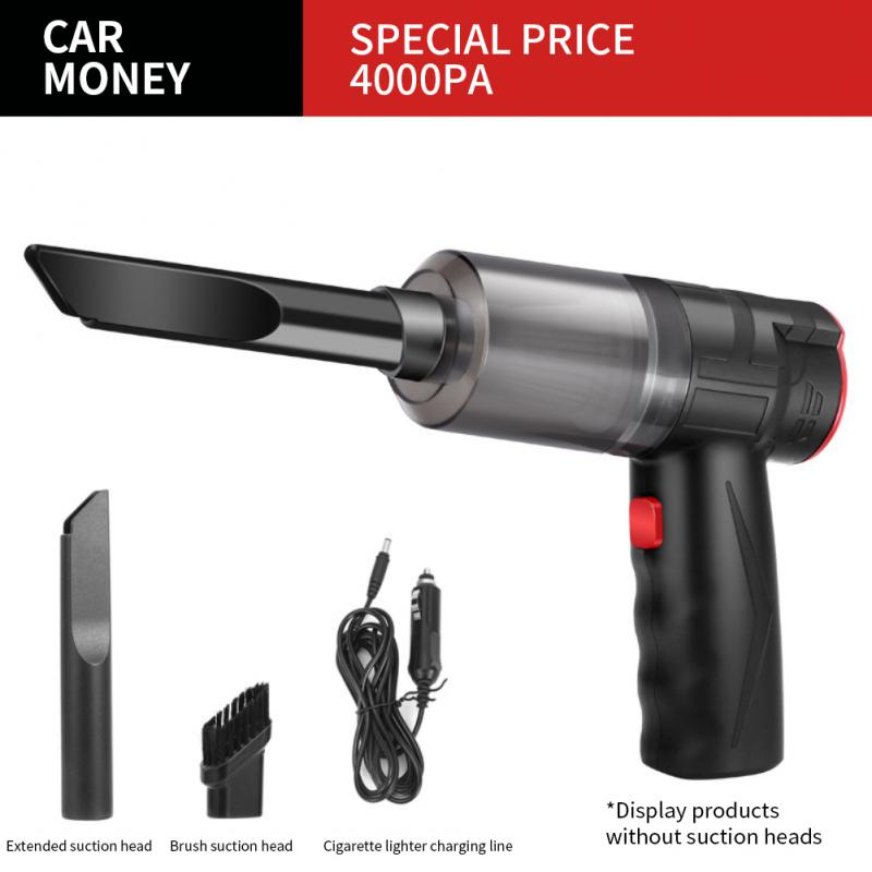 16000Pa Car Vacuum Cleaner Wireless Portable Powerful Suction Vacuum Cleaner Handheld Mini Aspiradora Para Auto For Car Interior