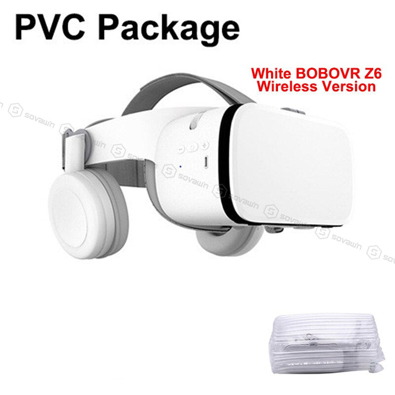 Original BOBOVR Z5 Update BOBO VR Z6 3D Glasses Virtual Reality Binocular Stereo VR Headset Helmet For iPhone Android