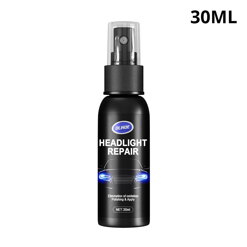 Car Headlight Polishing Agent Scratch Remover Repair Fluid Headlight Renewal Polish And Maintenance Liquid Kit Auto Accessories