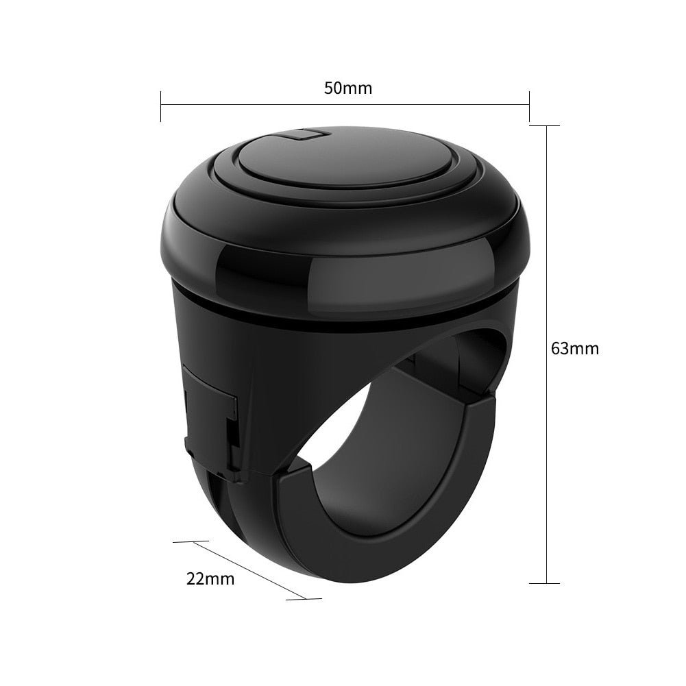 Universal Booster For Automobile Steering Wheel 360 Degree Rotating Power Ball Saves Effort Metal Bearing Power Handle Spherical