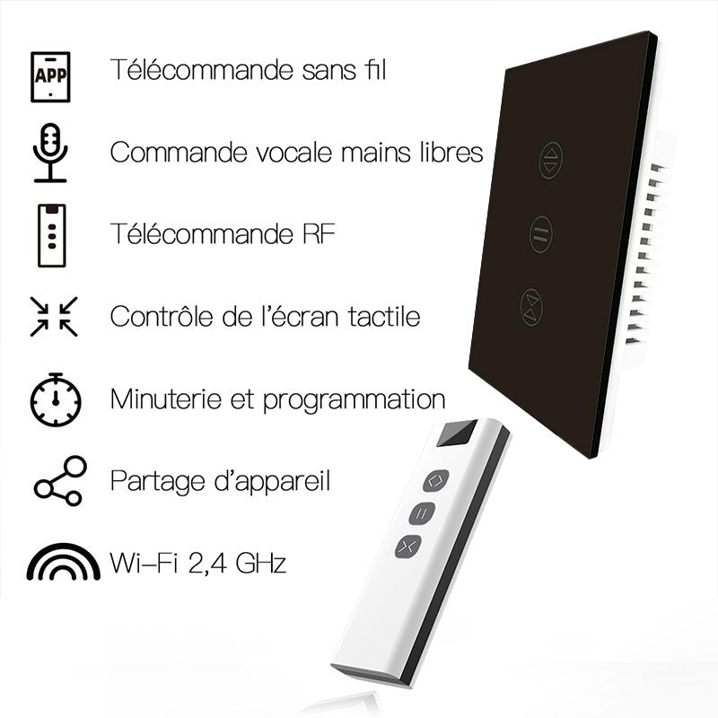 Smart Life WiFi Curtains Blinds Switch Roller Shutter Electric Motor Google Home Alexa Voice Control Domotica Casa Inteligente