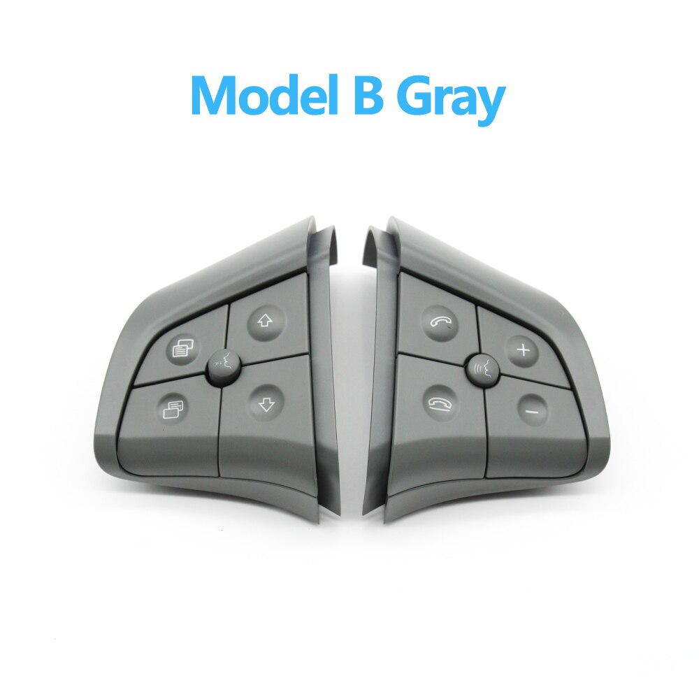Car Multi-function Steering Wheel Buttons Kit Phone Control Keys For Mercedes Benz W164 W245 W251 ML GL300/350/400/450 2006-2009