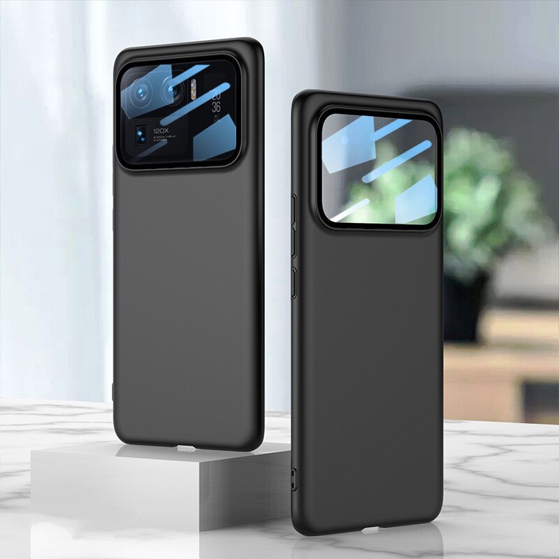 GKK 360 Full Protection Case For Xiaomi 11 Ultra Camera Glass Protection Anti-knock Matte PC Hard Cover For Xiaomi 11 Ultra Case