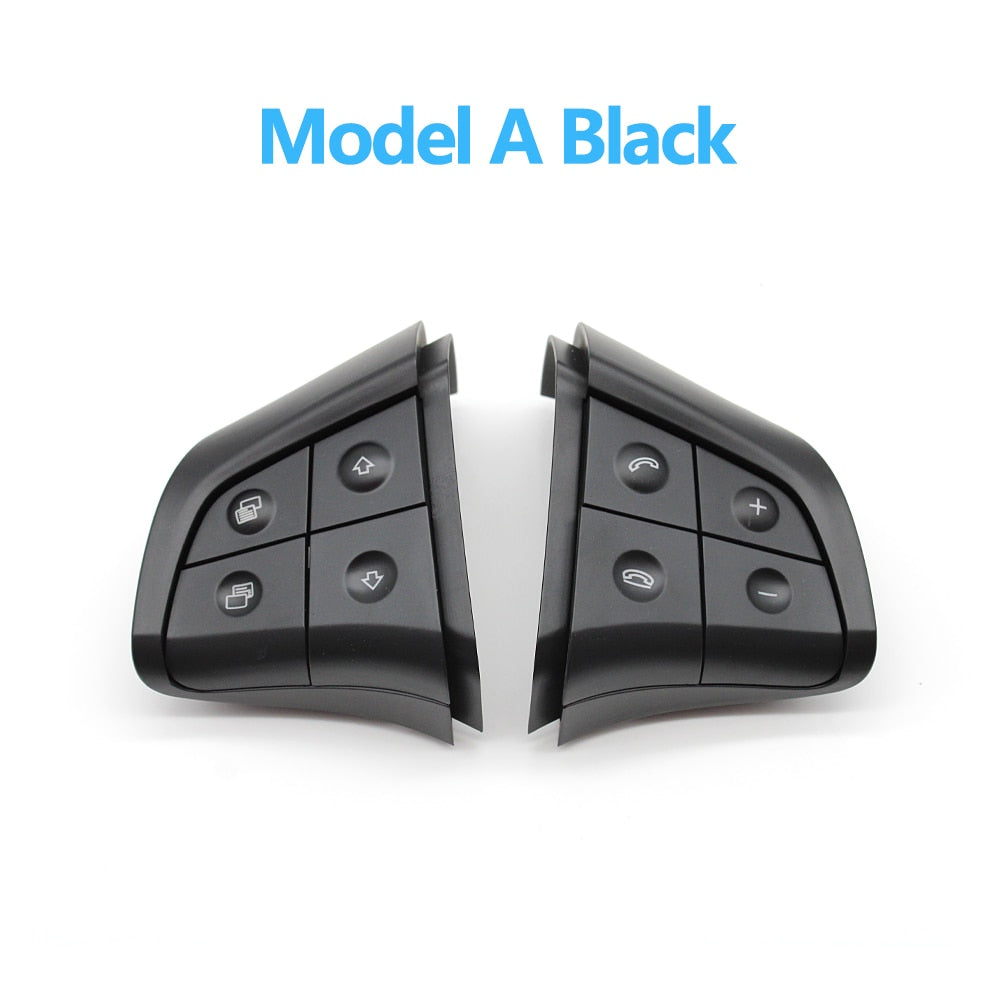 Car Multi-function Steering Wheel Buttons Kit Phone Control Keys For Mercedes Benz W164 W245 W251 ML GL300/350/400/450 2006-2009
