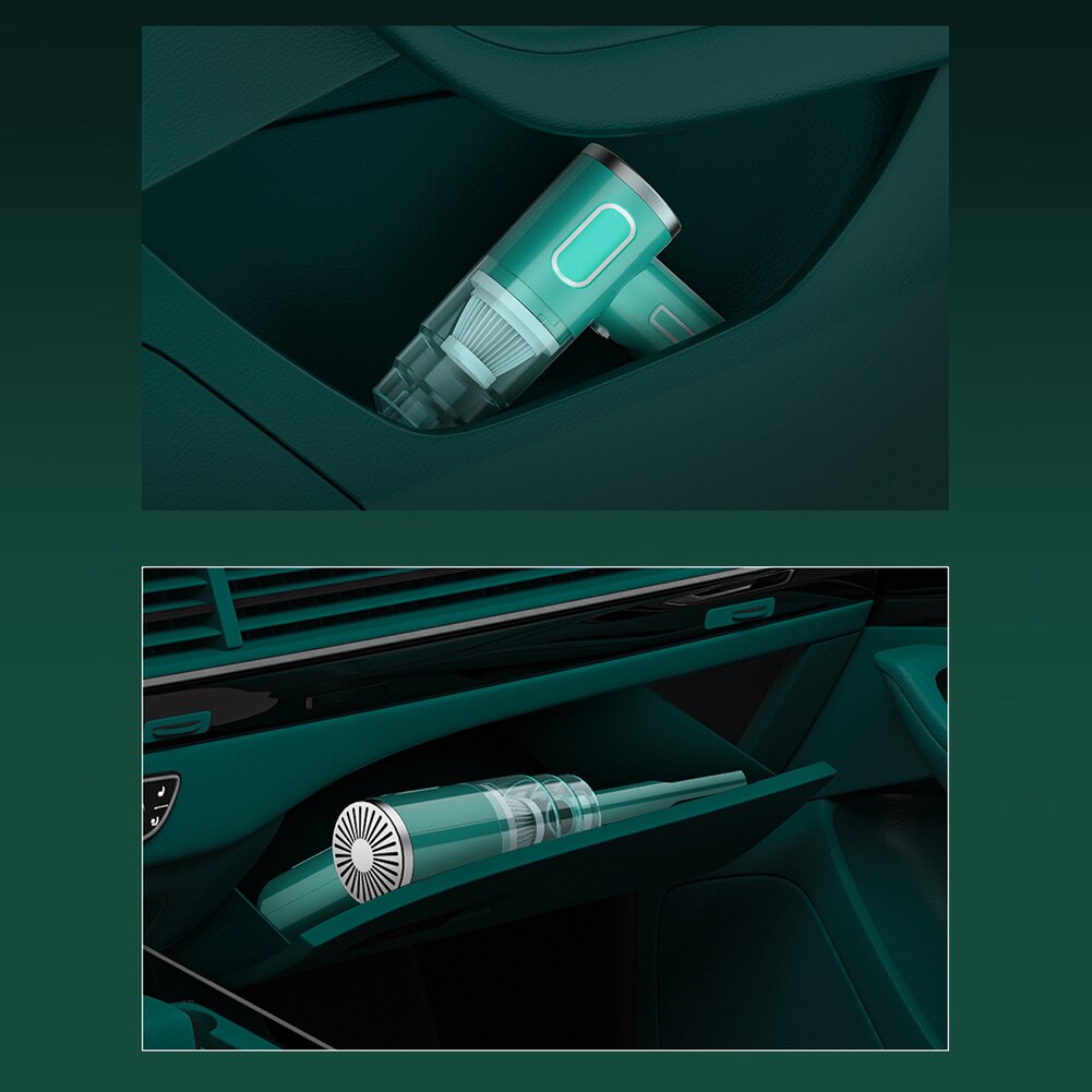 Wireless Car Vacuum Cleaner Car Home Mini Rechargeable Wet Dry Duster for Pet Hair Dust aspiradora sin cable пылесос