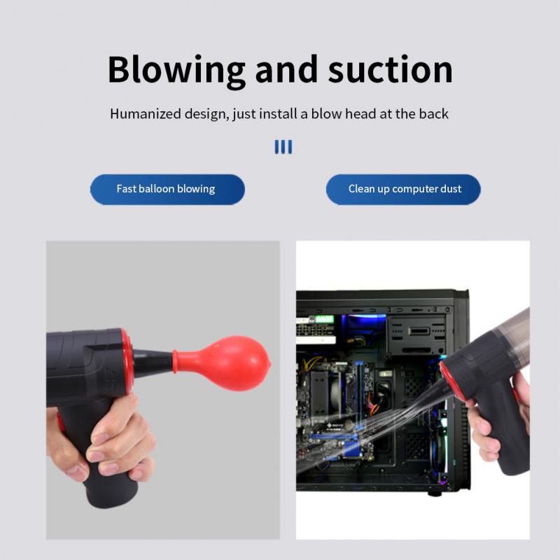 16000Pa Car Vacuum Cleaner Wireless Portable Powerful Suction Vacuum Cleaner Handheld Mini Aspiradora Para Auto For Car Interior