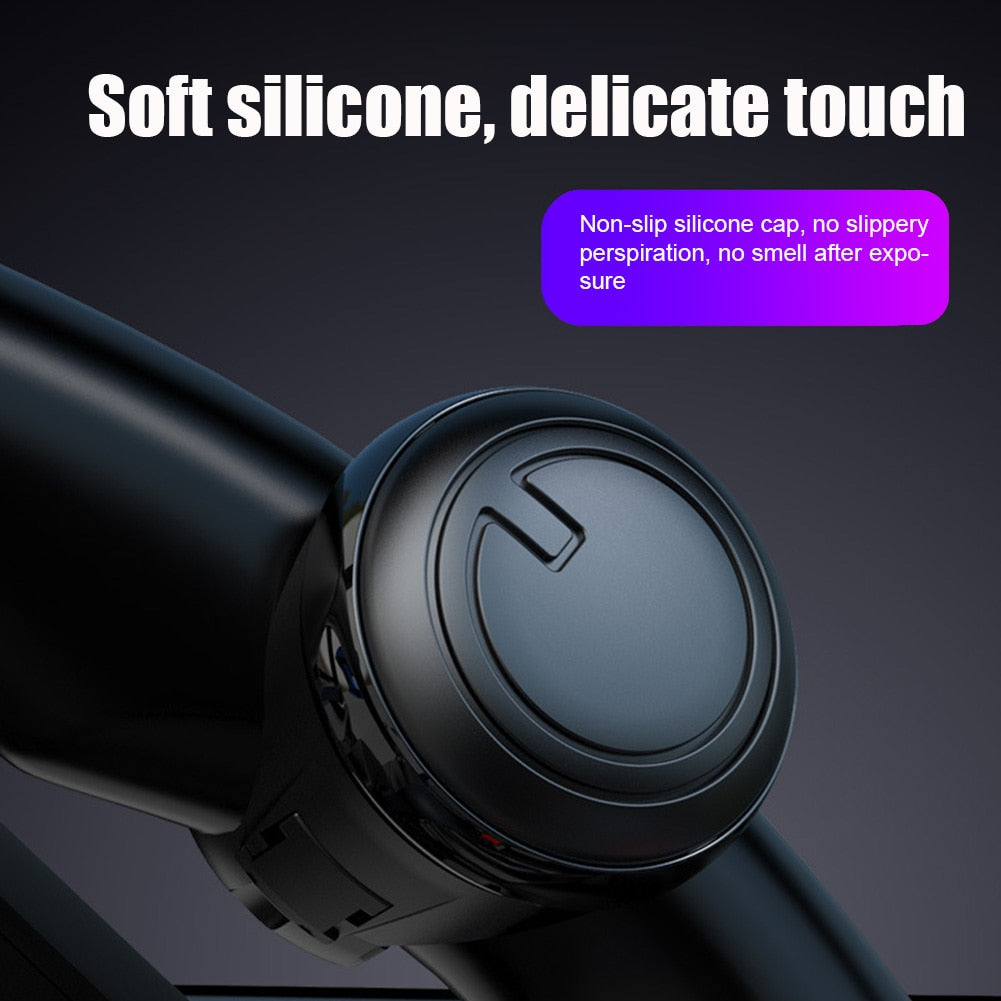 Universal Booster For Automobile Steering Wheel 360 Degree Rotating Power Ball Saves Effort Metal Bearing Power Handle Spherical