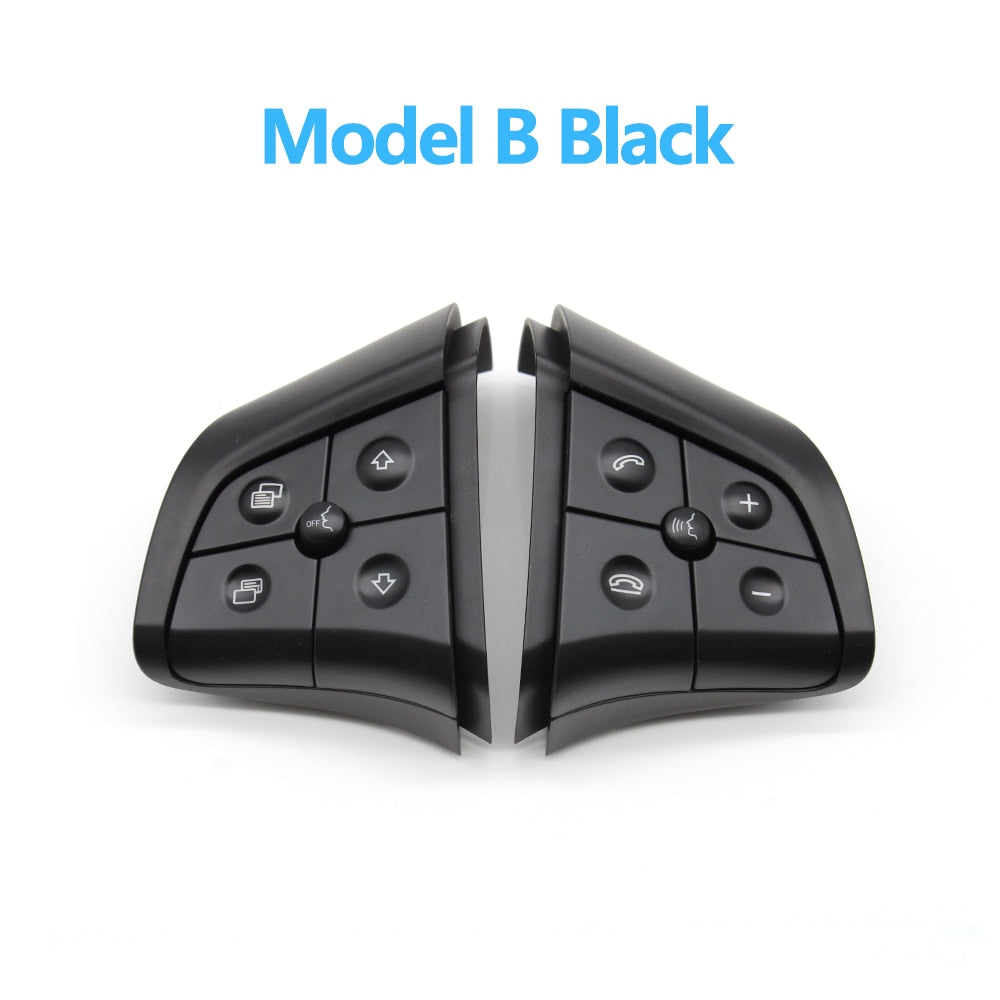 Car Multi-function Steering Wheel Buttons Kit Phone Control Keys For Mercedes Benz W164 W245 W251 ML GL300/350/400/450 2006-2009