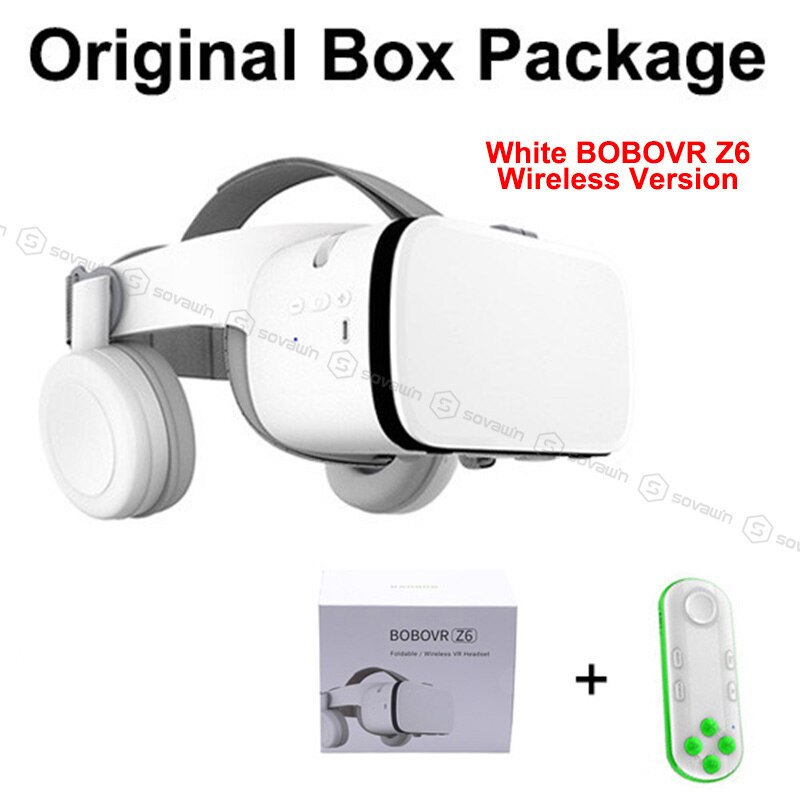 Original BOBOVR Z5 Update BOBO VR Z6 3D Glasses Virtual Reality Binocular Stereo VR Headset Helmet For iPhone Android