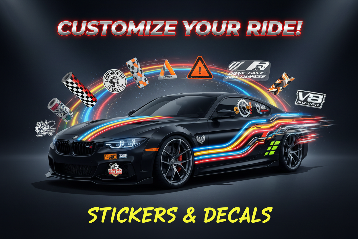 🏷️ Car Stickers