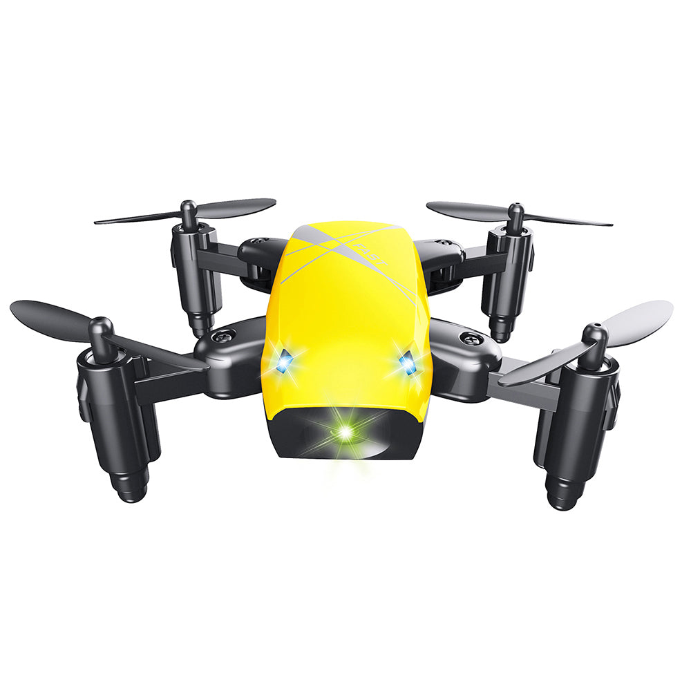 S9HW yellow WiFi drone with altitude hold – best drone gift for kids 2026.