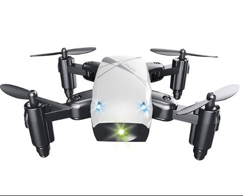 S9HW white mini quadcopter without camera – budget RC drone for kids and beginners.
