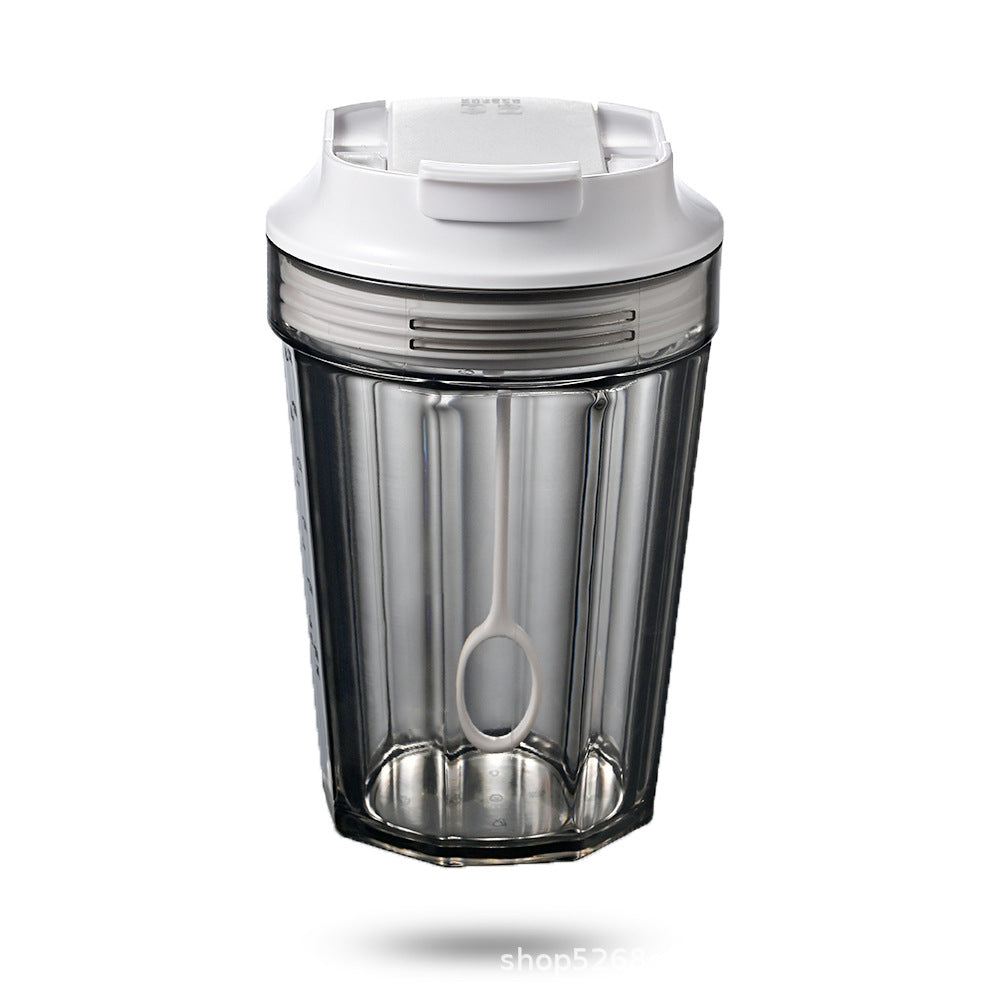 White electric mixing cup 350ml – auto stirring travel mug | BibangS
