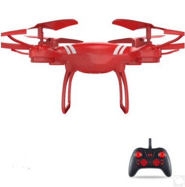KY101 red quadcopter drone WiFi FPV – RC drone with 100m range and 8-10 min flight time.

